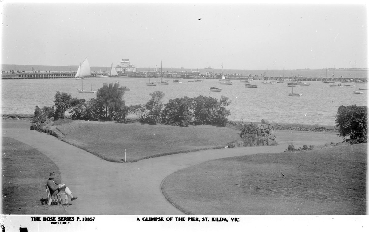 A GLIMPSE OF THE PIER, ST. KILDA, VIC, St Kilda (1920–54)