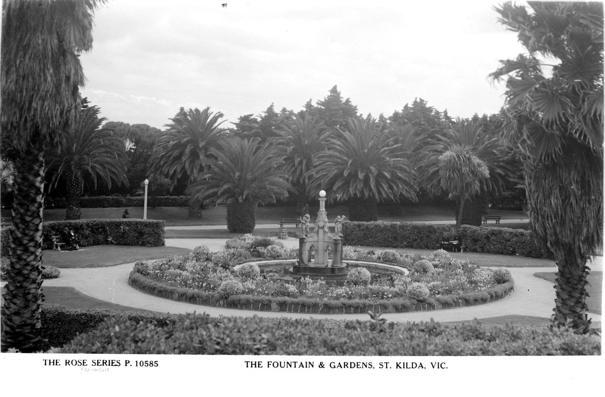 THE FOUNTAINS & GARDENS, ST. KILDA, VIC, St Kilda (1920–54)