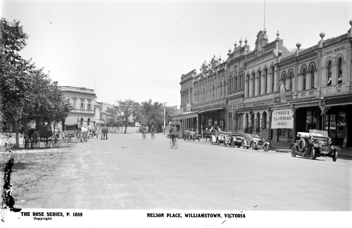 "Nelson Place, Williamstown, Victoria" (1920–54)