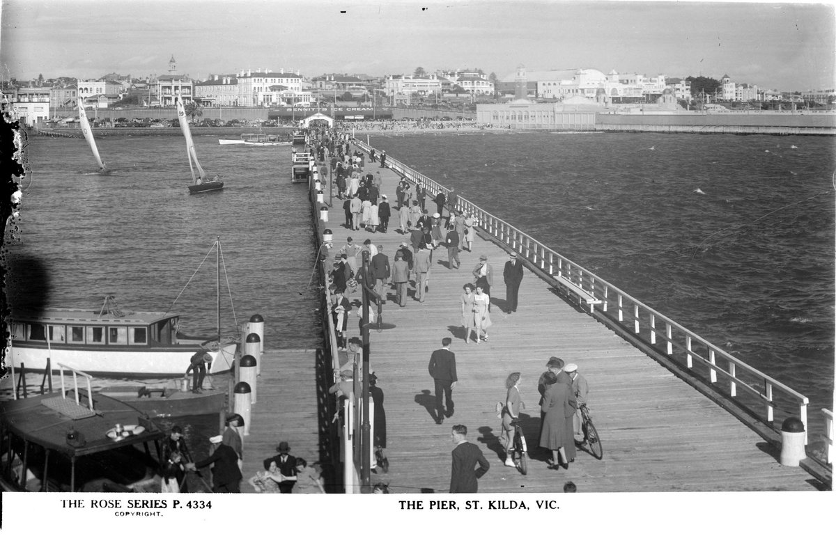 THE PIER, ST. KILDA, VIC, St Kilda (1920–54)