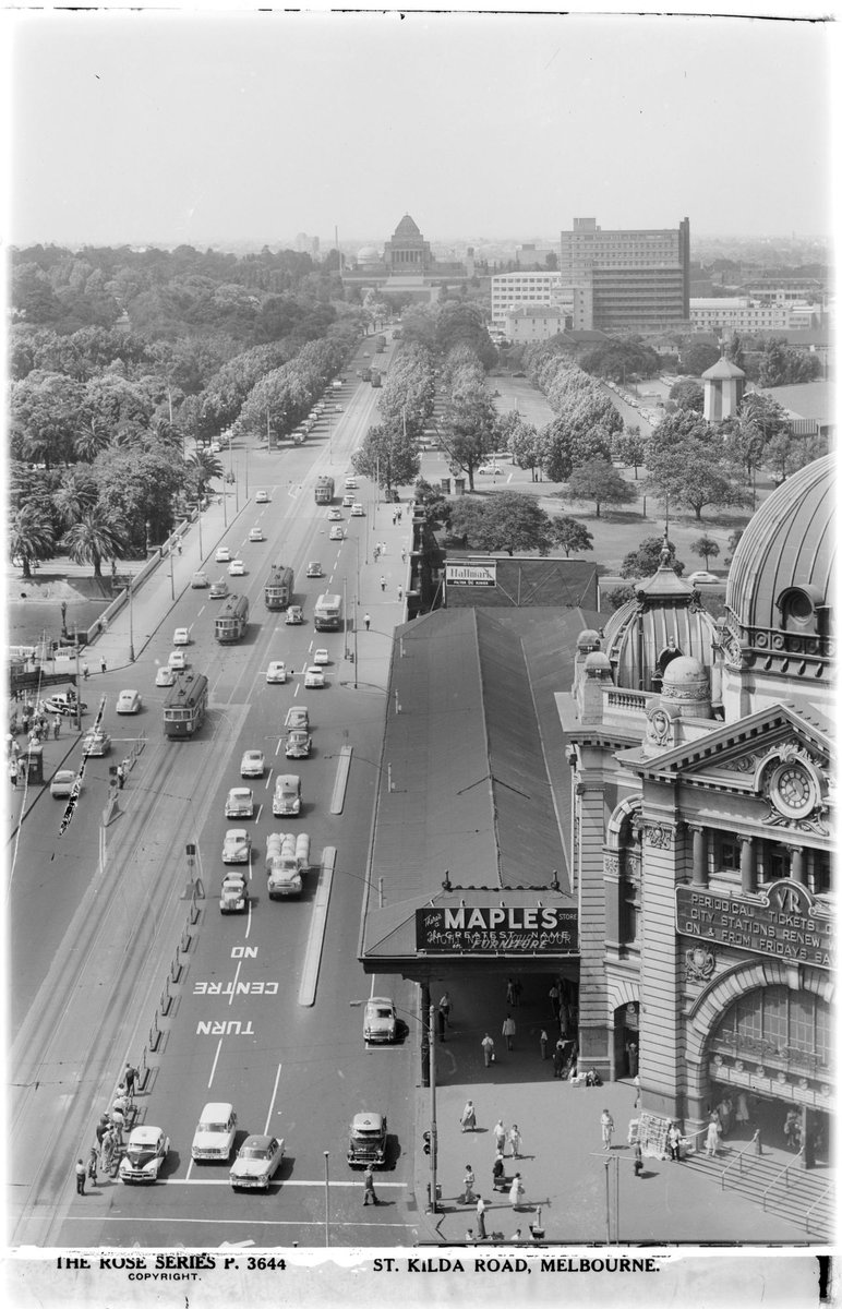 St. Kilda Road, Melbourne, Vic, Melbourne City (1920–54)