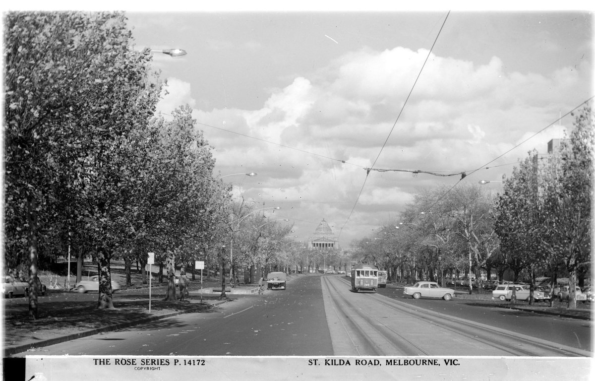ST. KILDA ROAD, MELBOURNE, VIC, Melbourne City (1920–54)