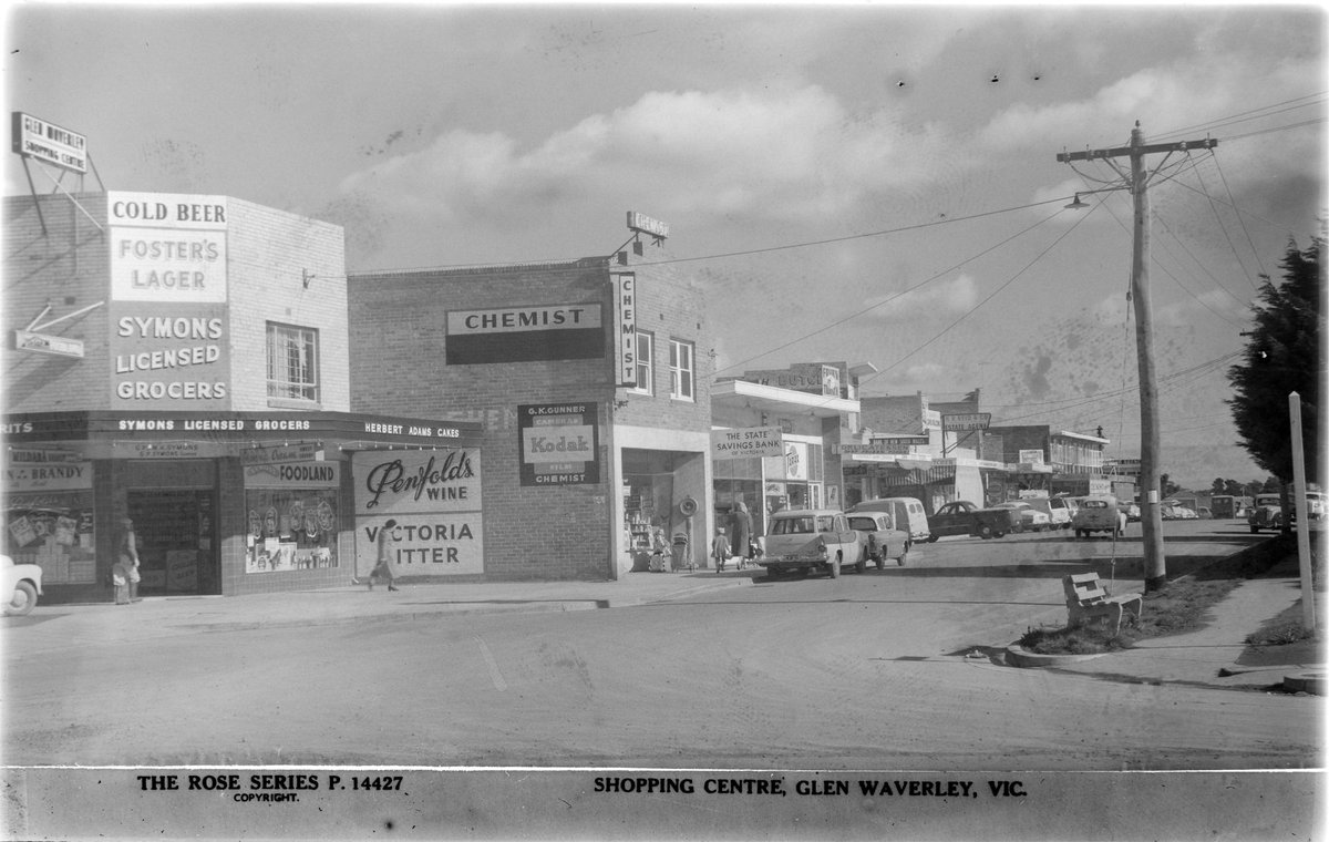 SHOPPING CENTRE, GLEN WAVERLEY, VIC (1920–54)