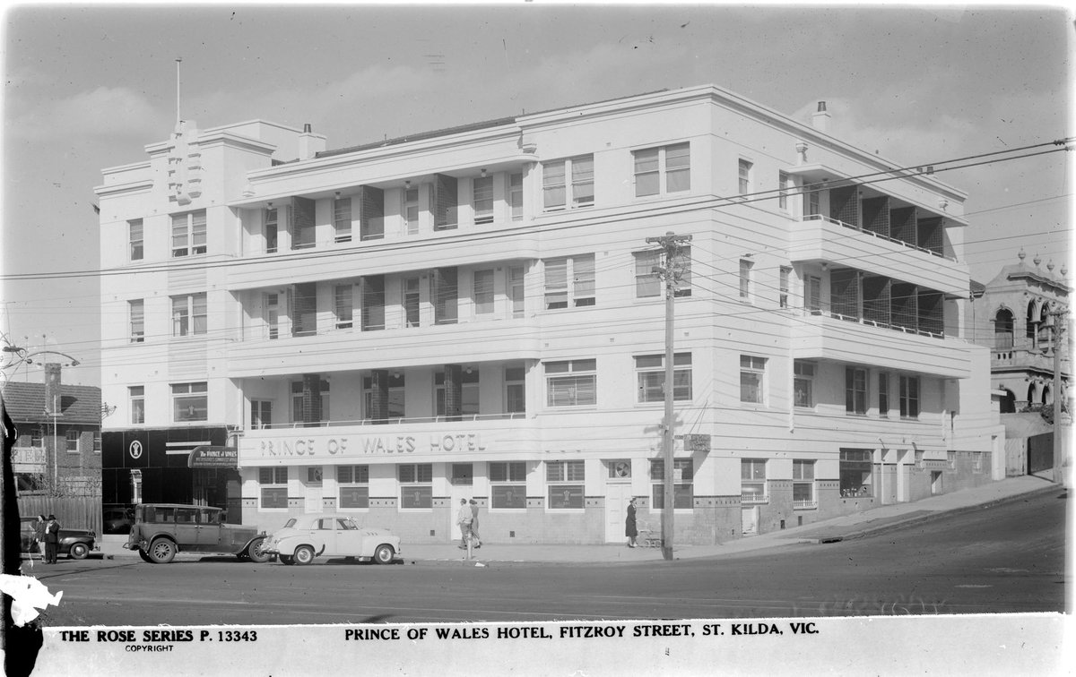 PRINCE OF WALES HOTEL, FITZROY STREET, ST. KILDA, VIC, St Kilda (1920–54)