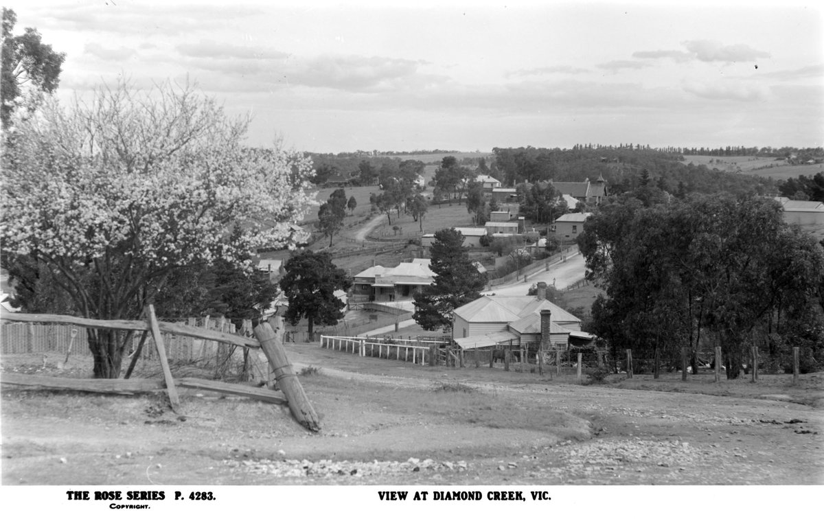 VIEW AT DIAMOND CREEK, VIC (1920–54)