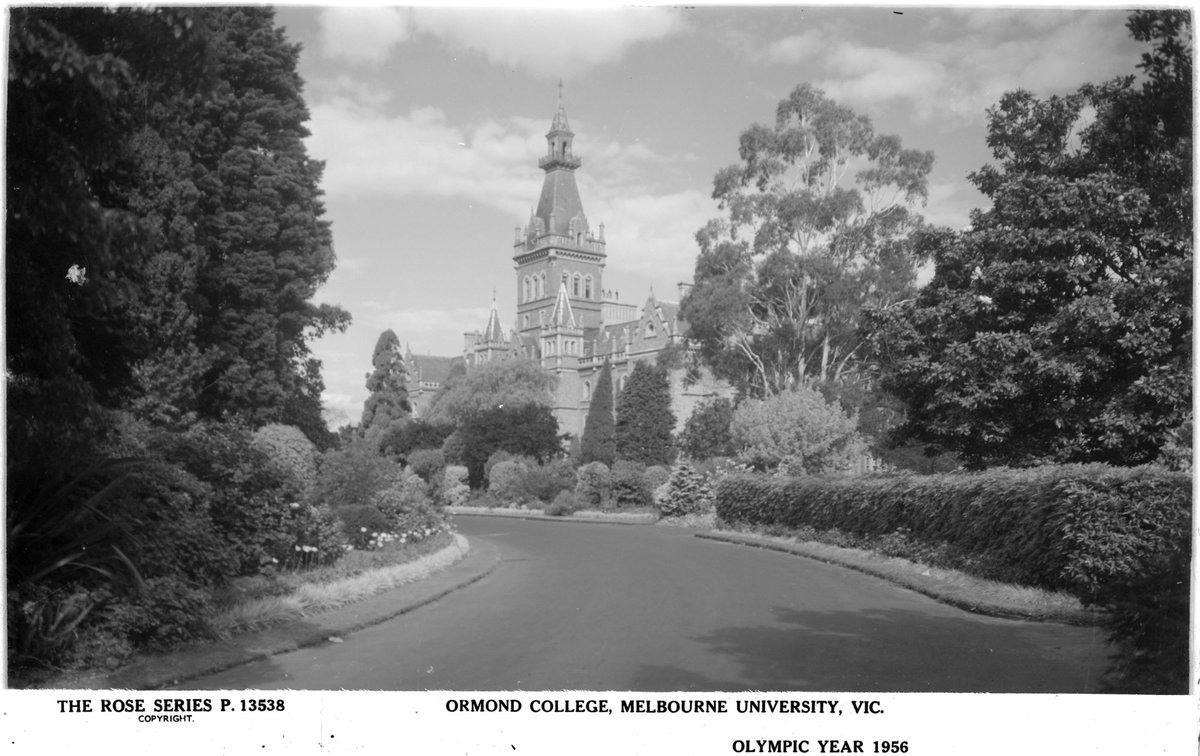 ORMOND COLLEGE, MELBOURNE UNIVERSITY, VIC, Parkville (1920–54)