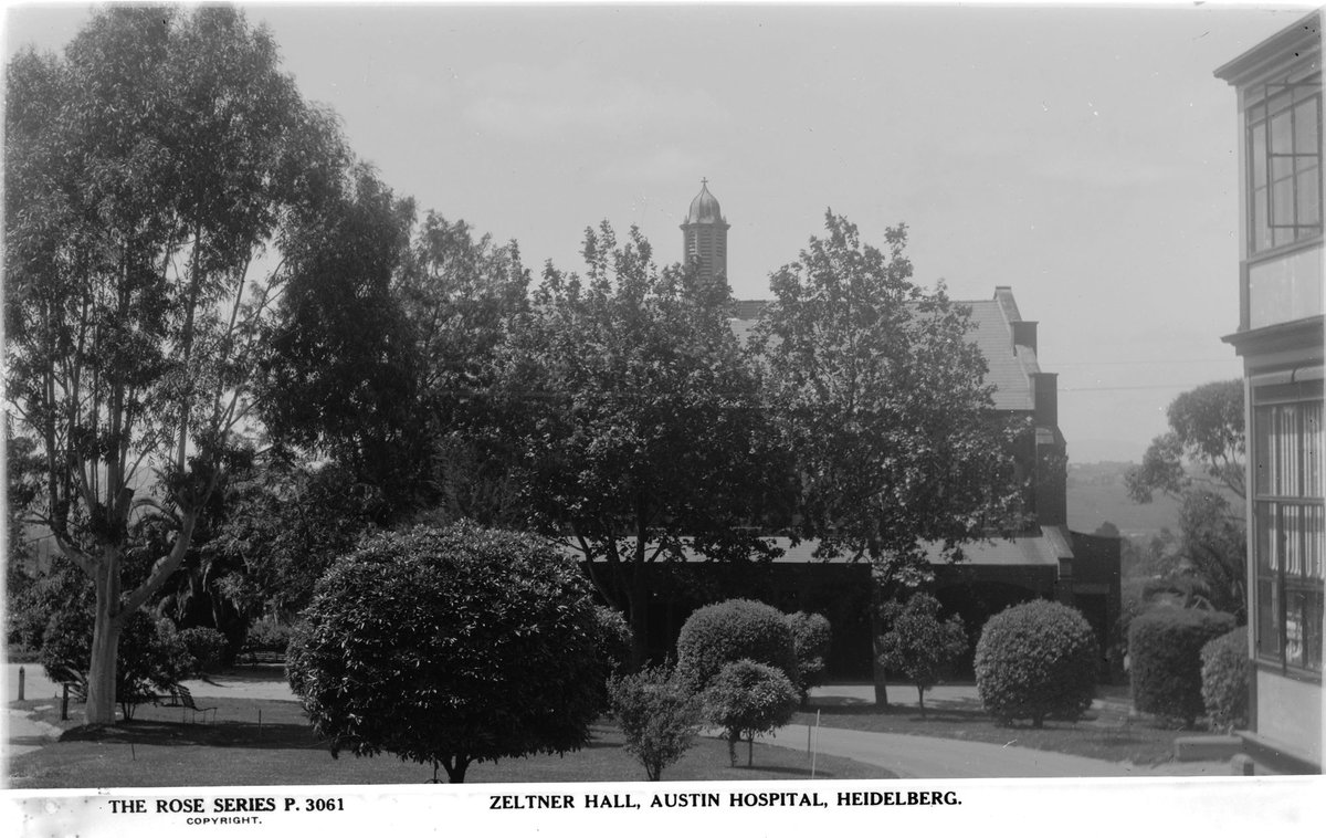 Zeltner Hall, Austin Hospital, Heidelberg (1920–54)