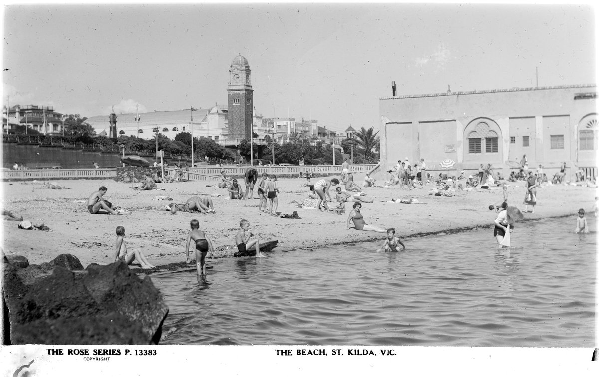 THE BEACH, ST. KILDA, VIC, St Kilda (1920–54)