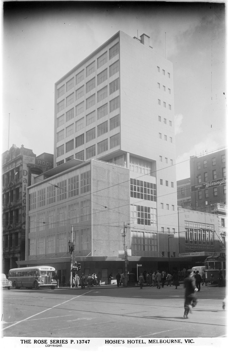 HOSIE'S HOTEL, MELBOURNE, VIC. [Cnr. of Elizabeth & Flinders Streets], Melbourne City (1920–54)