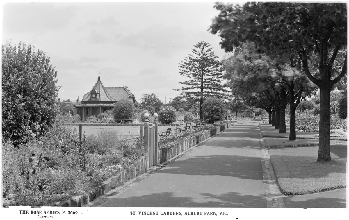 St. Vincent Gardens, Albert Park, Vic (1920–54)