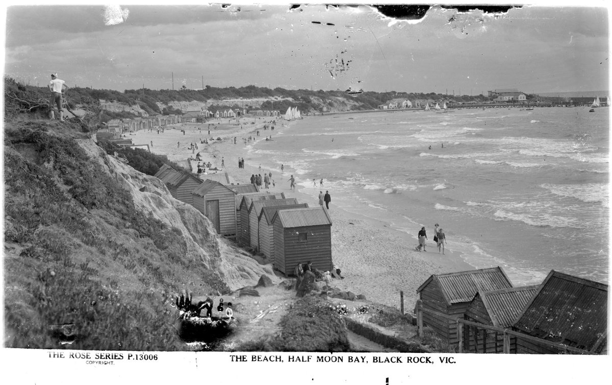 THE BEACH, HALF MOON BAY, BLACK ROCK, VIC (1920–54)