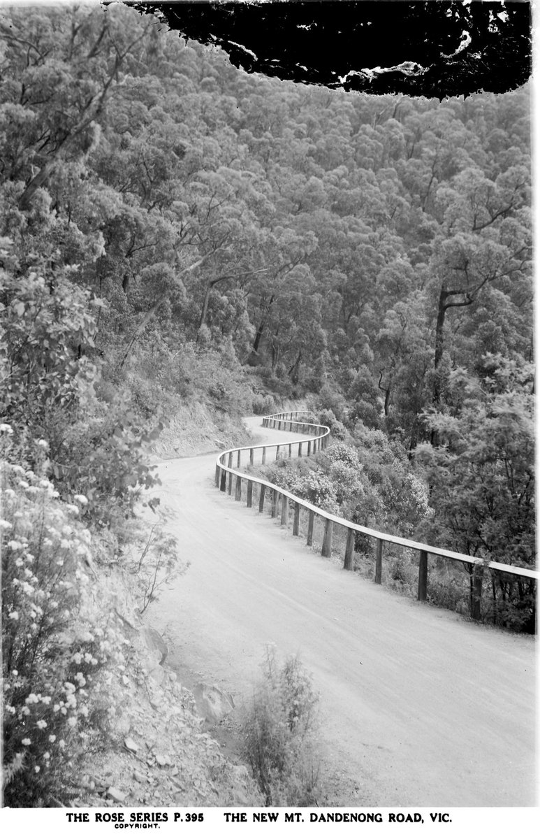 The New Mt. Dandenong Road, Vic (1920–54)