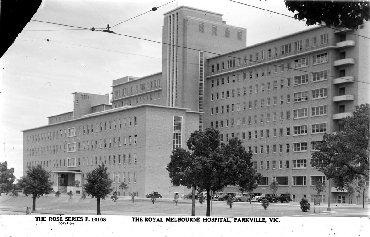 THE ROYAL MELBOURNE HOSPITAL, PARKVILLE, VIC, Melbourne City (1920–54)