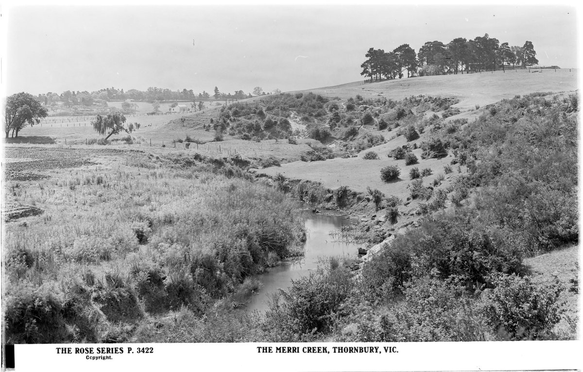 The Merri Creek, Thornbury, Vic (1920–54)