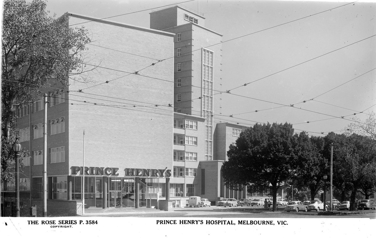 Prince Henry's Hospital, Melbourne, Vic, Melbourne City (1920–54)