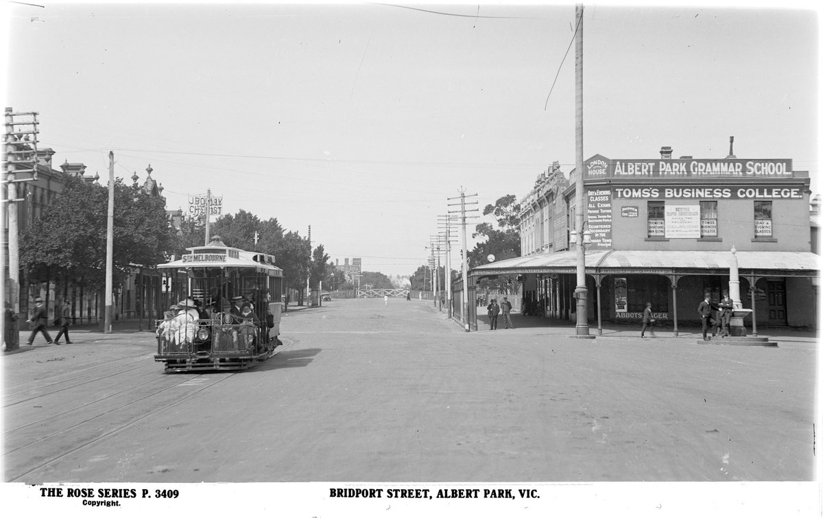 Bridport Street, Albert Park, Vic (1920–54)