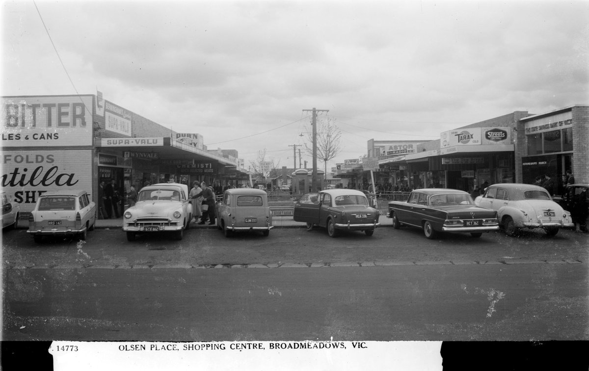 OLSEN PLACE, SHOPPING CENTRE, BROADMEADOWS (1920–54)