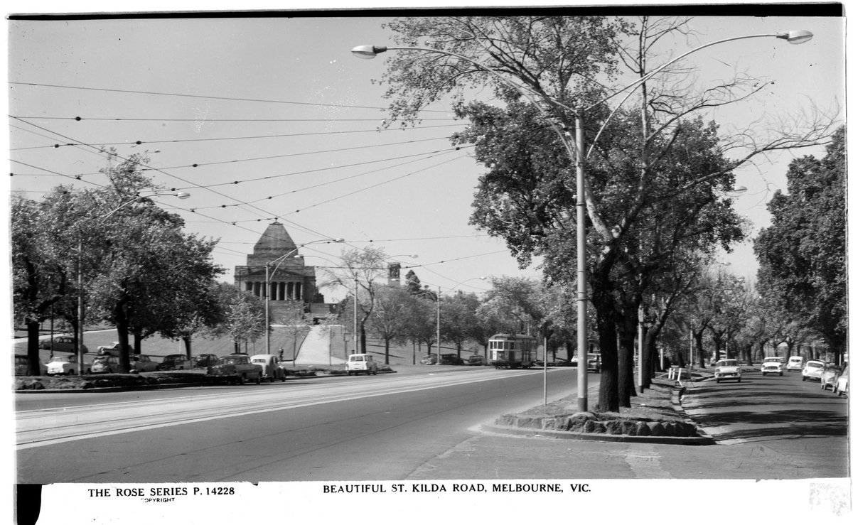 BEAUTIFUL ST. KILDA ROAD, MELBOURNE, VIC, Melbourne City (1920–54)