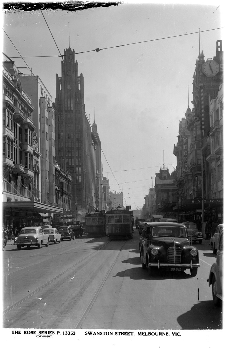 SWANSTON STREET, MELBOURNE, VIC, Melbourne City (1920–54)