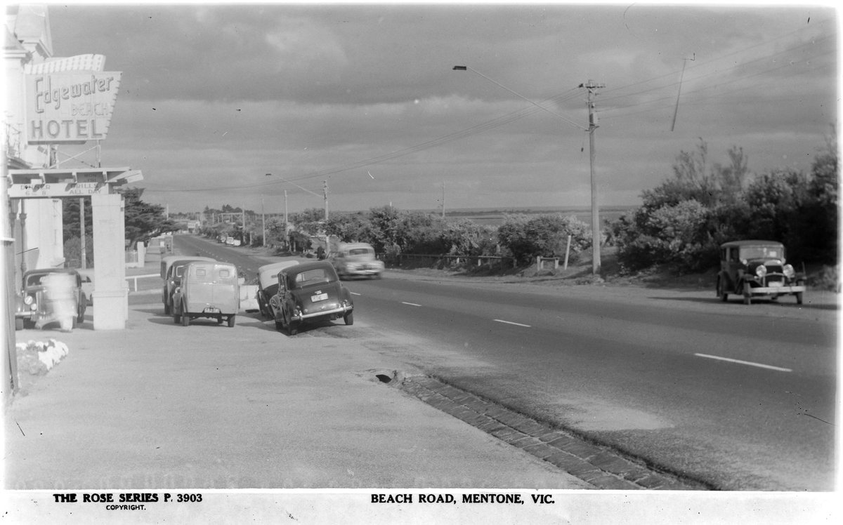 BEACH ROAD, MENTONE, VIC (1920–54)