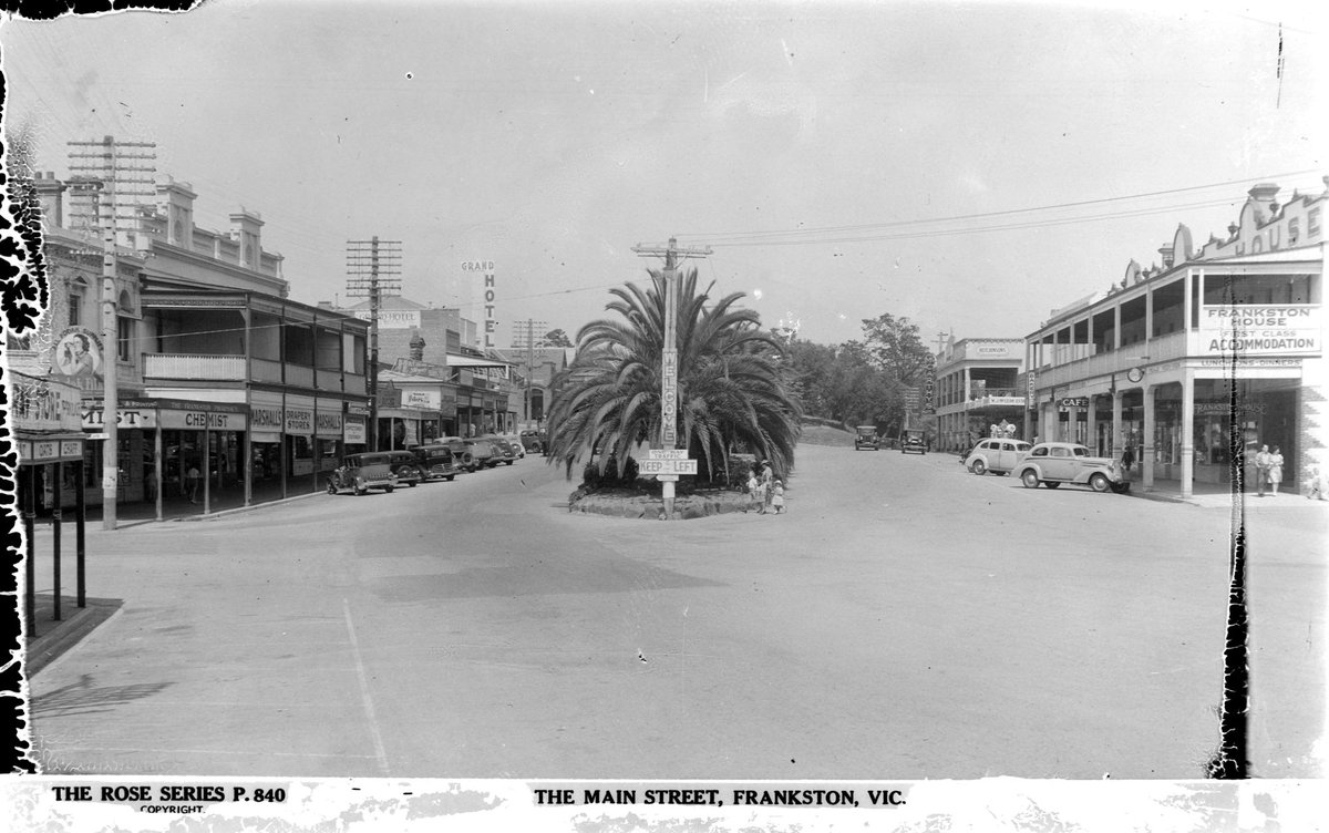 The Main Street, Frankston, Vic (1920–54)