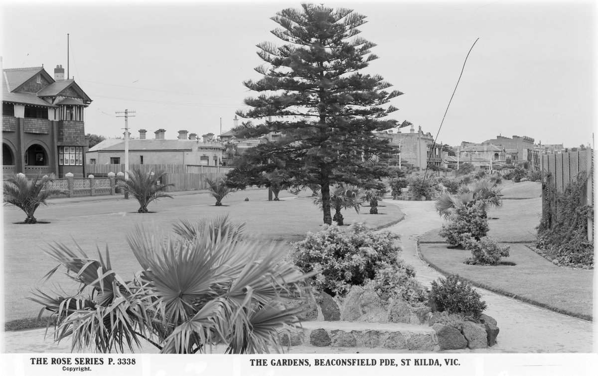 The Gardens, Beaconsfield Pde, St. Kilda, Vic, St Kilda (1920–54)