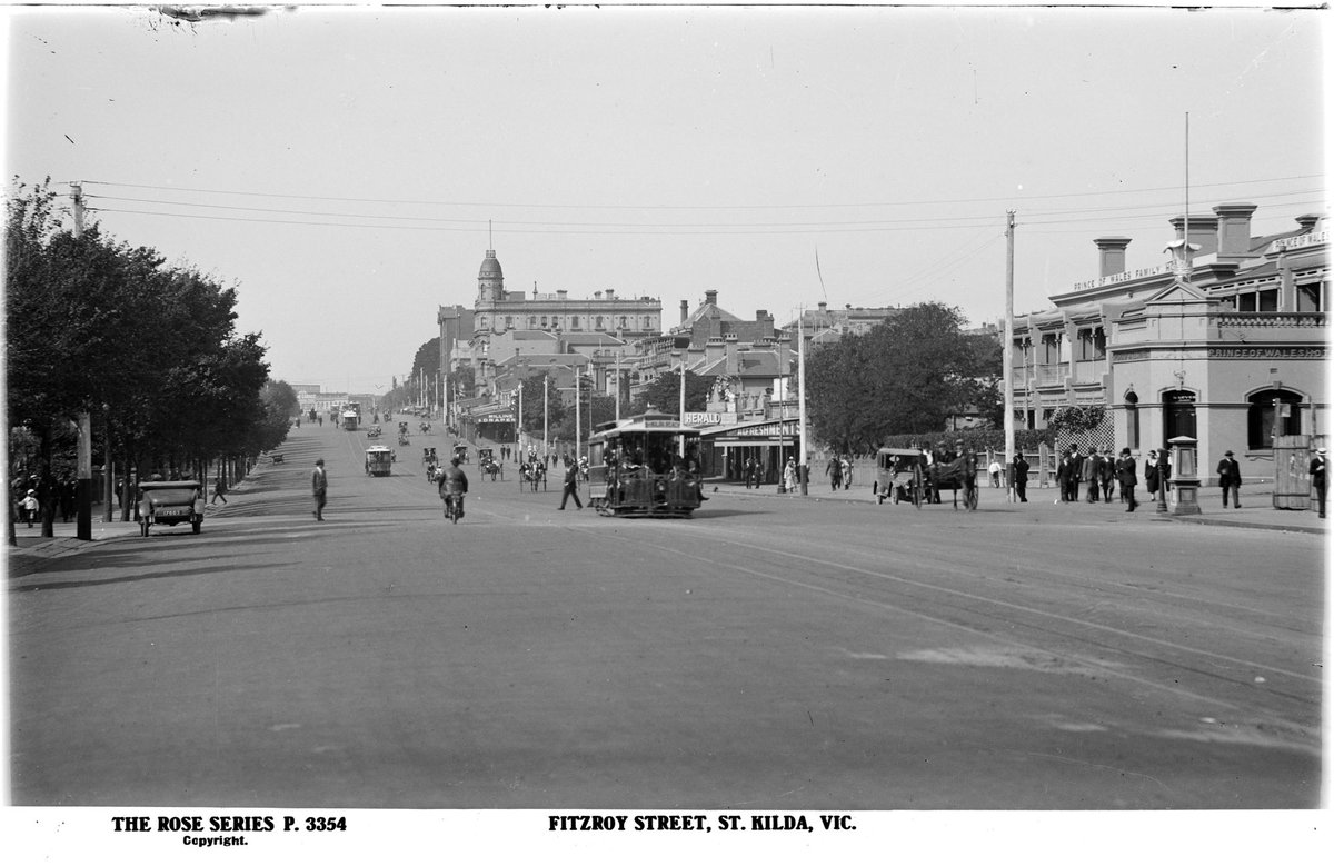 Fitzroy Street, St. Kilda, Vic, St Kilda (1920–54)