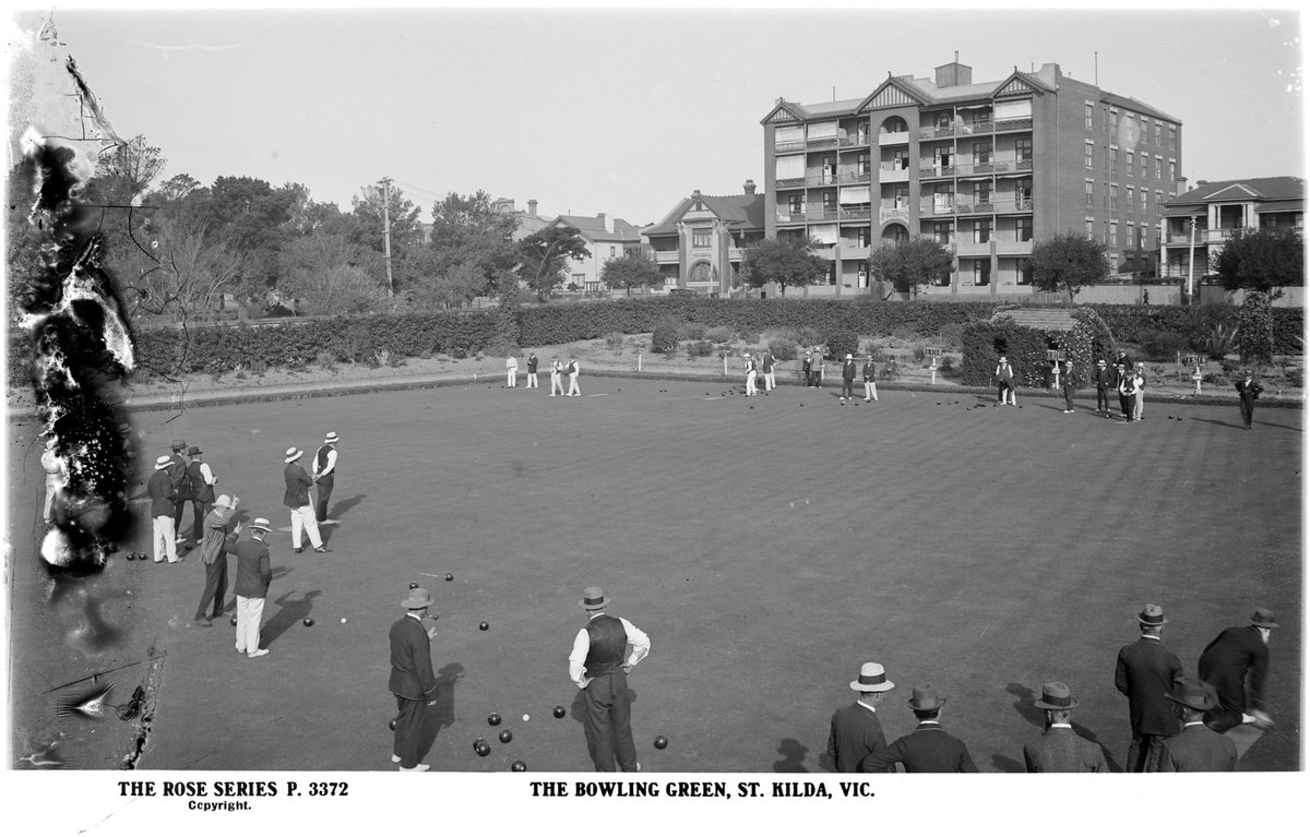 The Bowling Green, St. Kilda, Vic, St Kilda (1920–54)