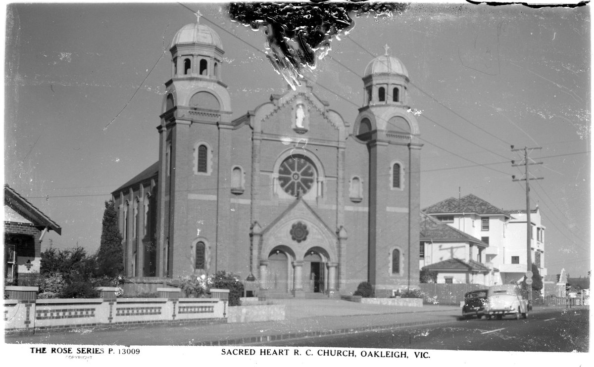 SACRED HEART R. C. CHURCH, OAKLEIGH, VIC (1920–54)