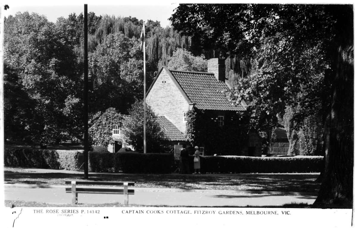 CAPTAIN COOKS COTTAGE, FITZROY GARDENS, MELBOURNE, VIC, East Melbourne (1920–54)