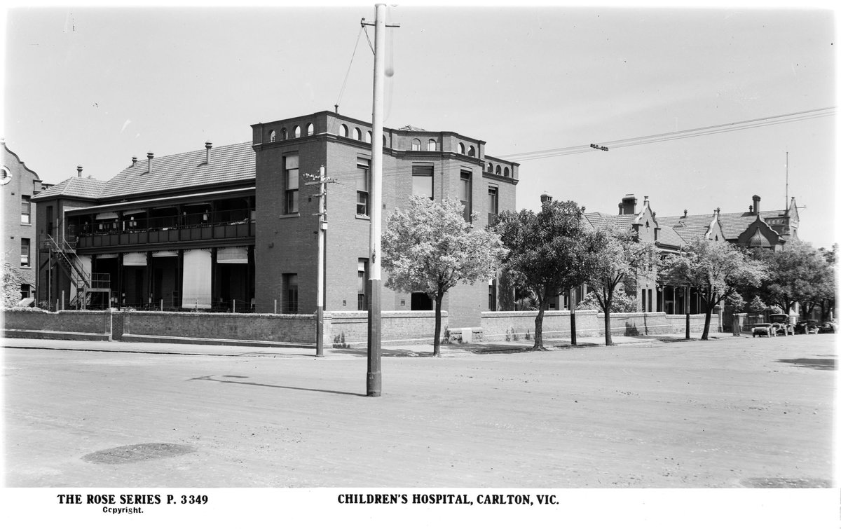Children's Hospital, Carlton, Vic (1920–54)