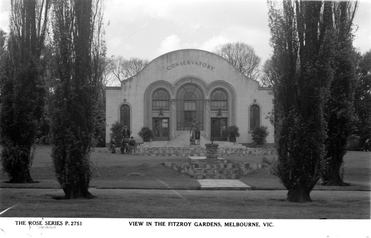 View In The Fitzroy Gardens, Melbourne, Vic, East Melbourne (1920–54)