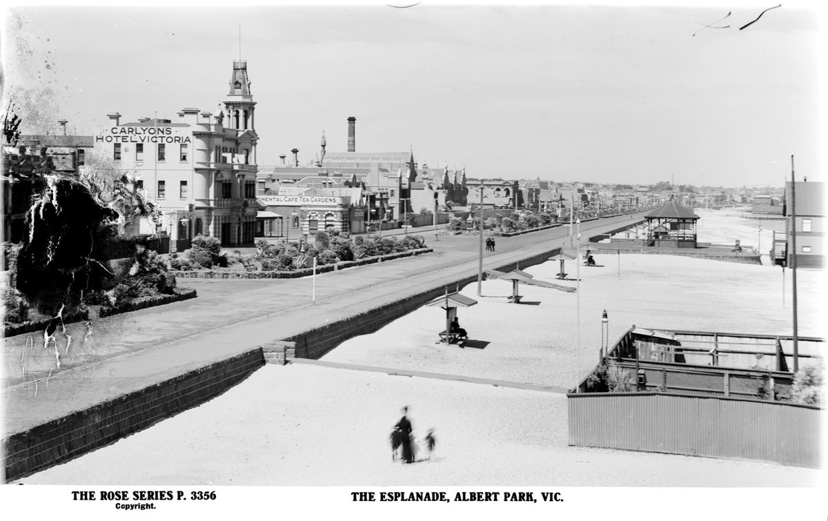 The Esplanade, Albert Park, Vic (1920–54)