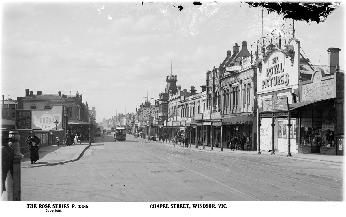 Chapel Street, Windsor, Vic (1920–54)