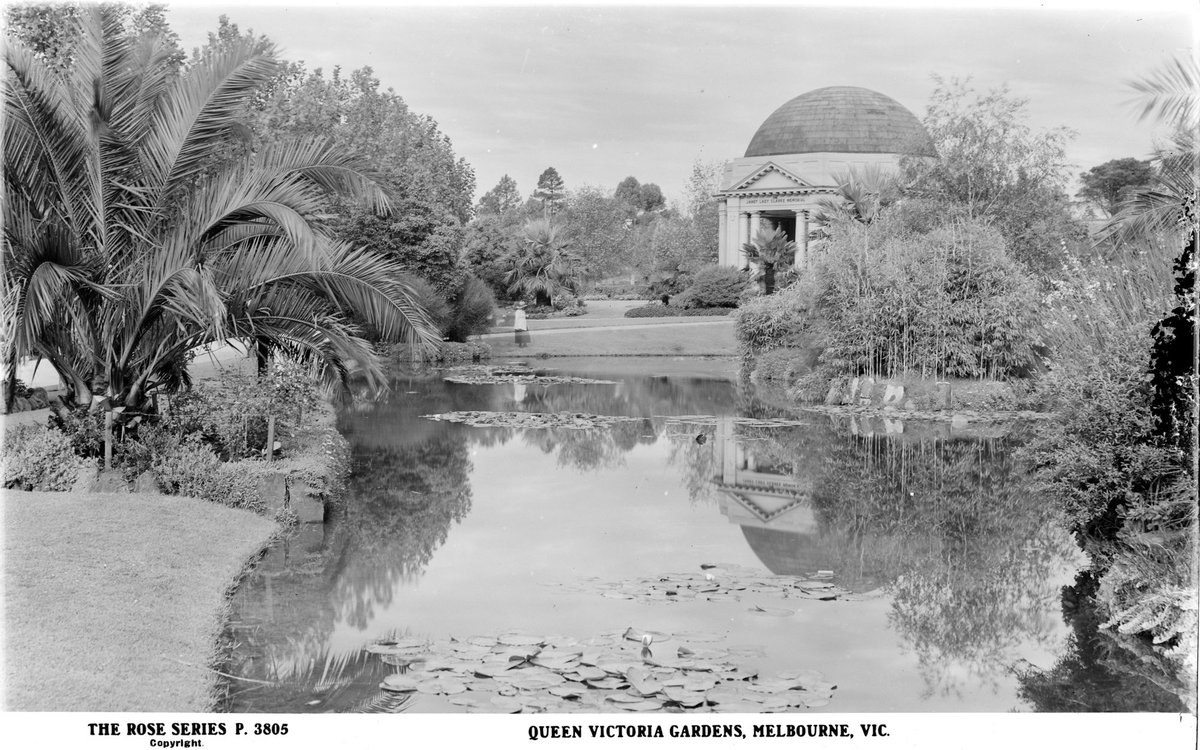 QUEEN VICTORIA GARDENS, MELBOURNE, VIC, Melbourne City (1920–54)