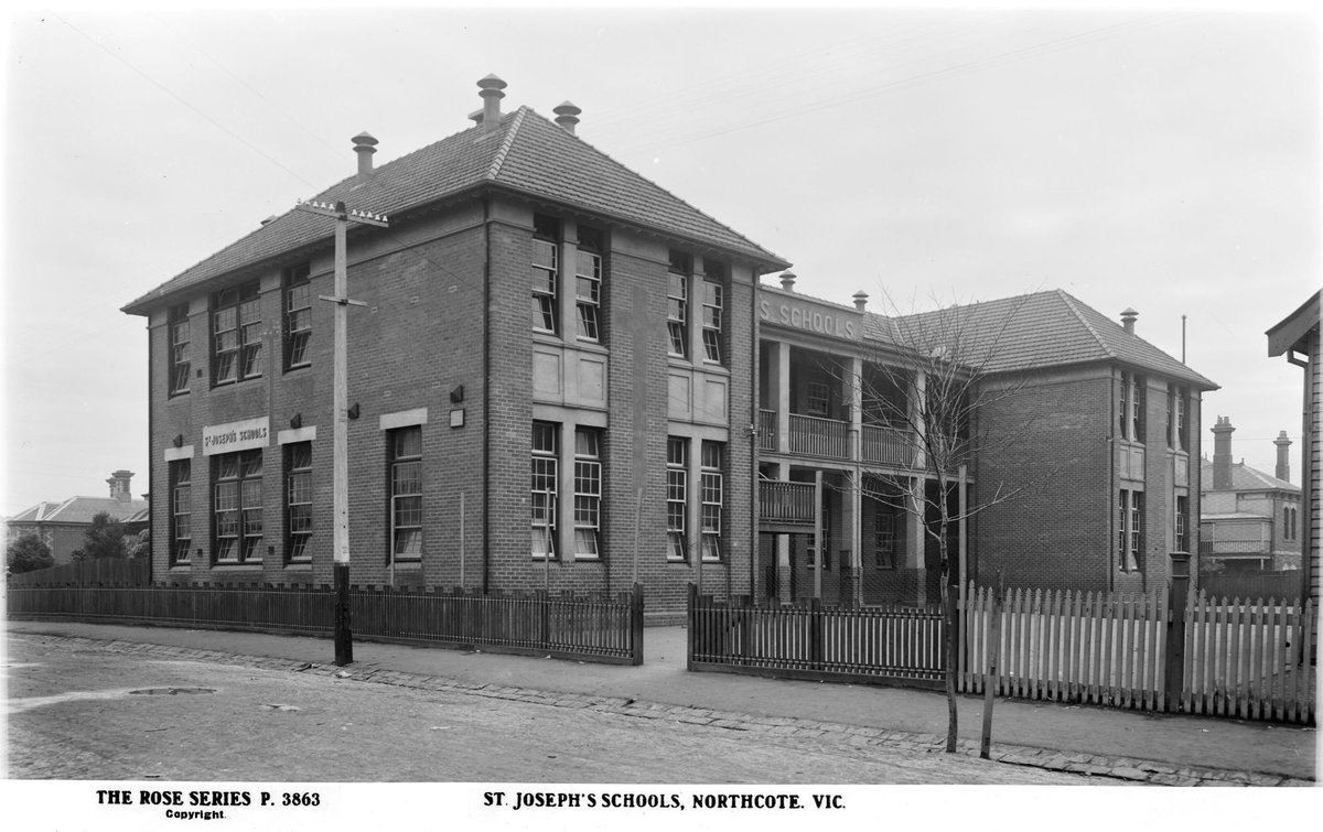 ST. JOSEPH'S SCHOOLS, NORTHCOTE, VIC (1920–54)
