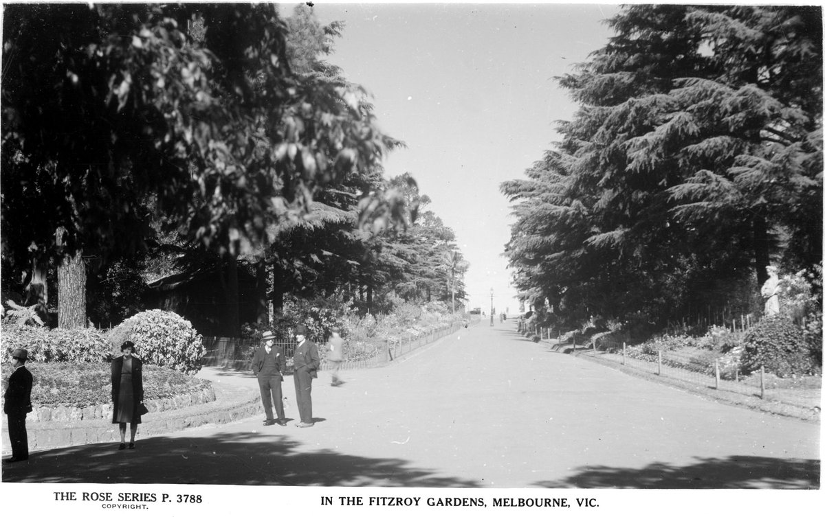 IN THE FITZROY GARDENS, MELBOURNE, VIC, East Melbourne (1920–54)