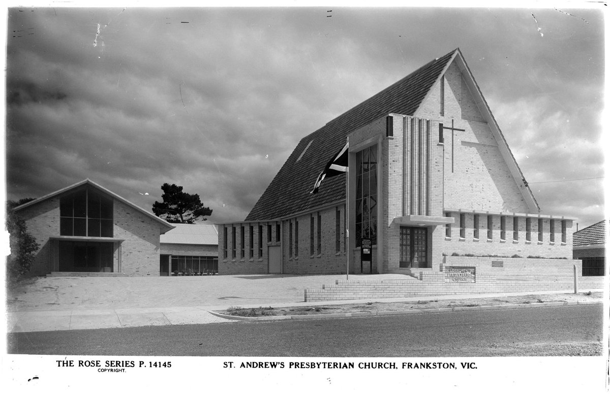 ST. ANDREW'S PRESBYTERIAN CHURCH, FRANKSTON, VIC (1958)