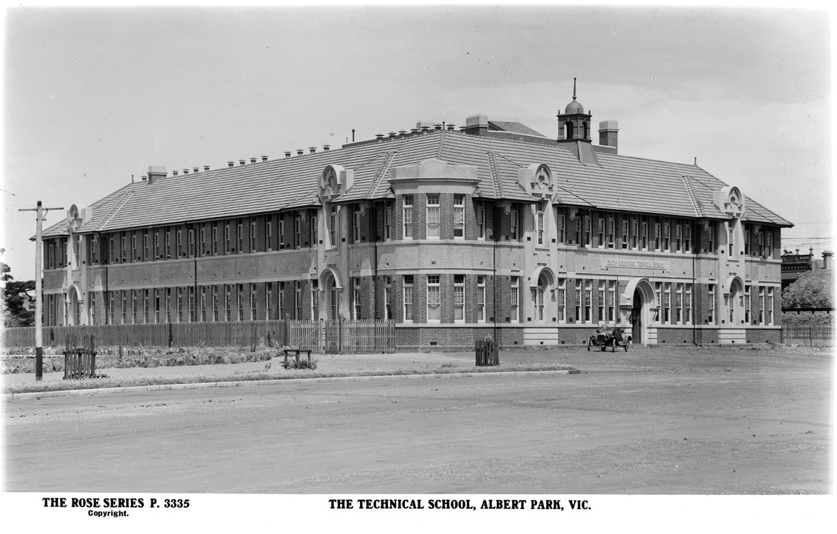 The Technical School, Albert Park, Vic (1920–54)