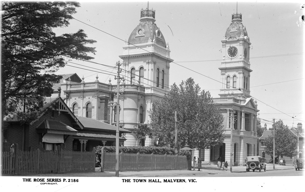 The Town Hall, Malvern, Vic (1920–54)