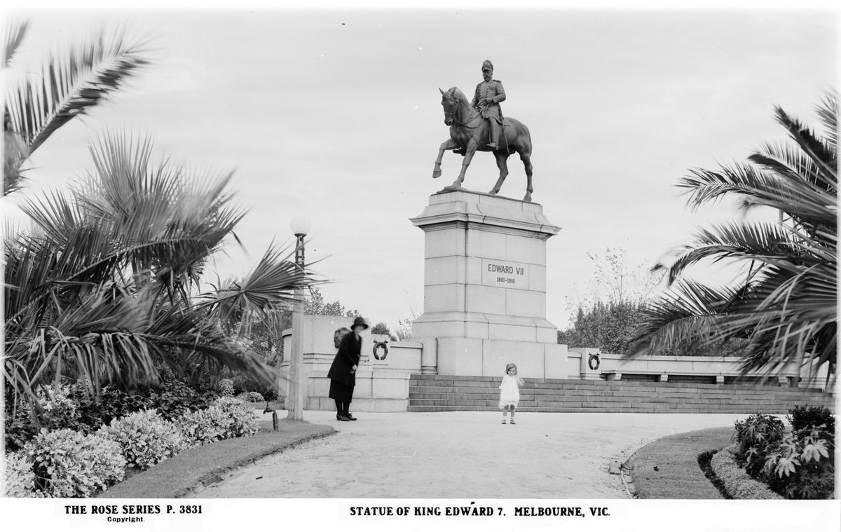 STATUE OF KING EDWARD 7, MELBOURNE, VIC (1920–54)