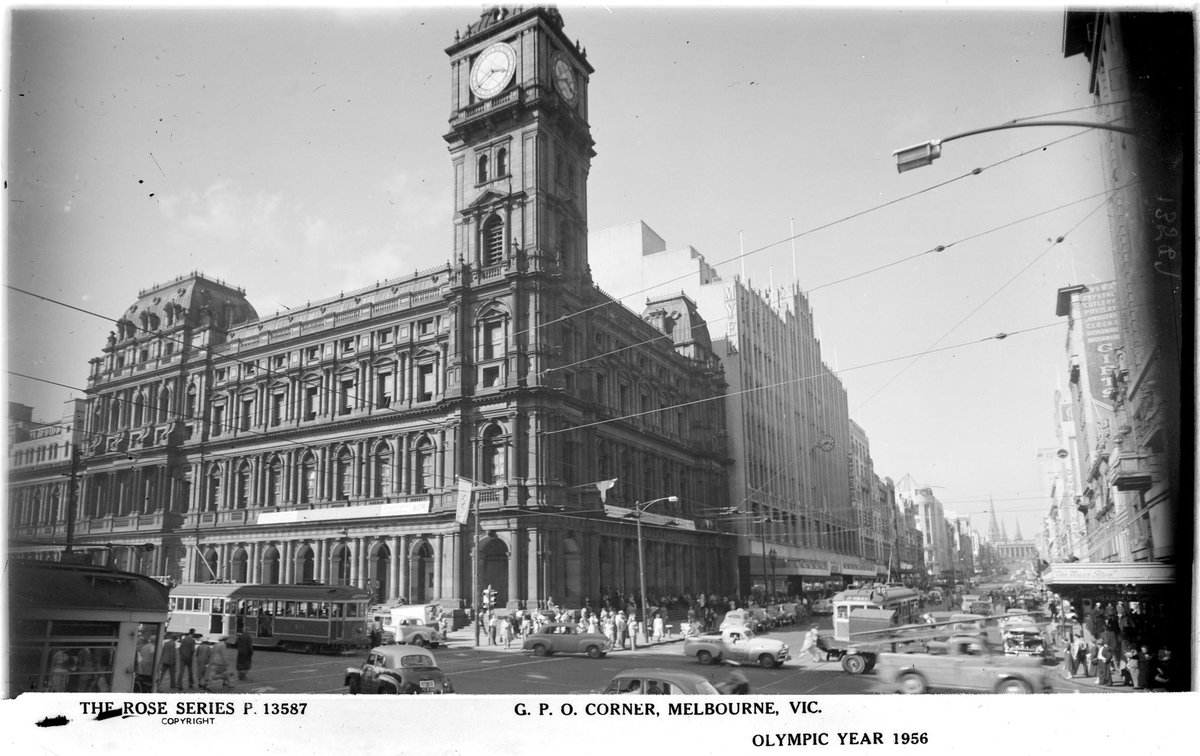 G. P. O. CORNER, MELBOURNE, VIC (1920–54)