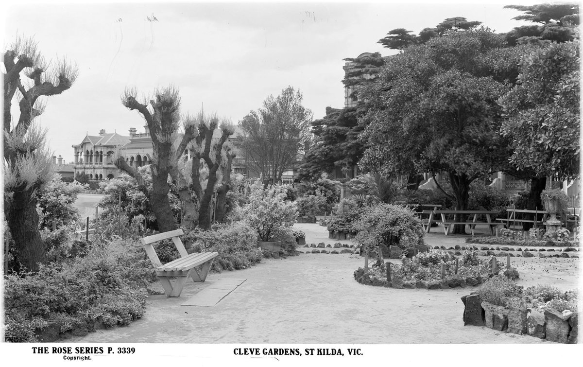 Cleve Gardens, St. Kilda, Vic, St Kilda (1920–54)