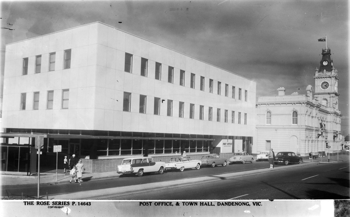 POST OFFICE & TOWN HALL, DANDENONG, VIC (1920–54)