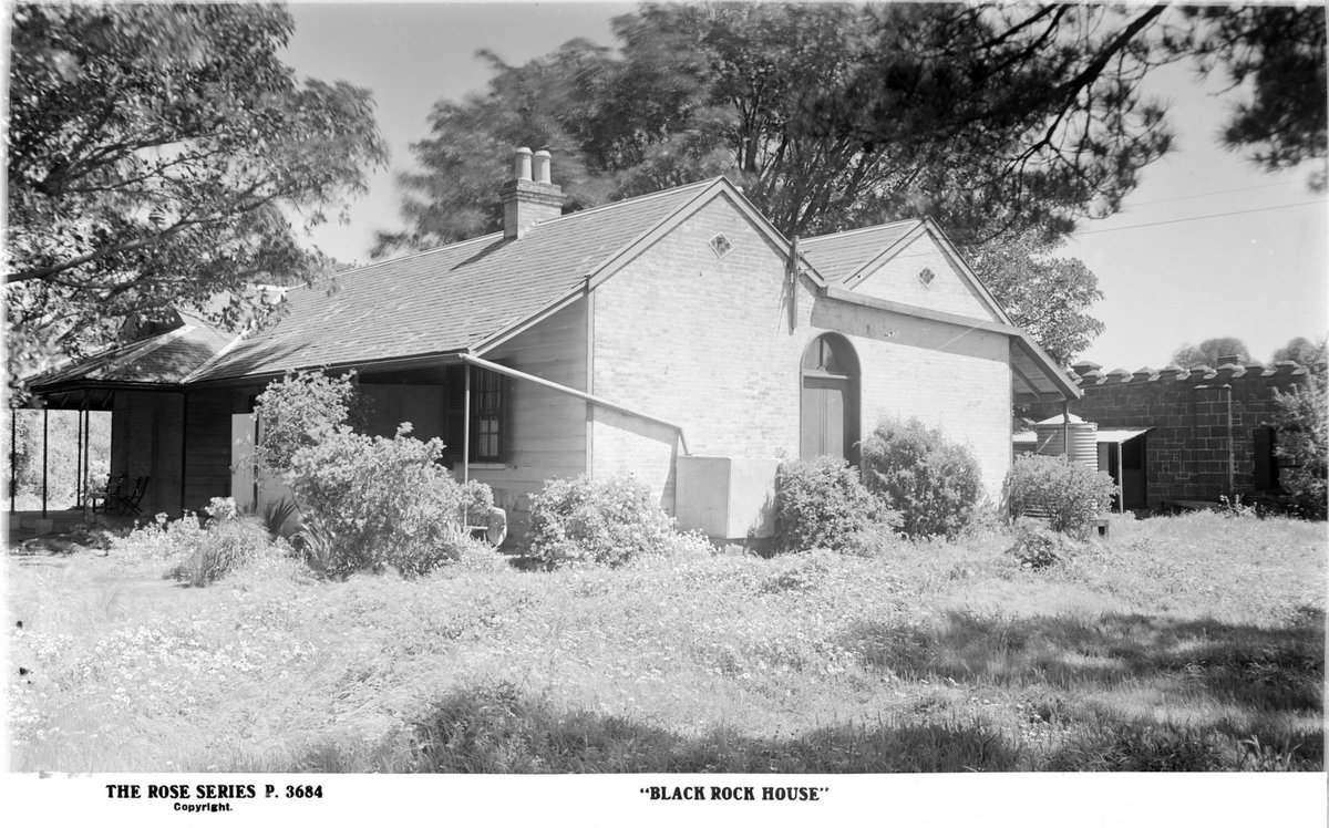 "BLACK ROCK HOUSE" (1920–54)