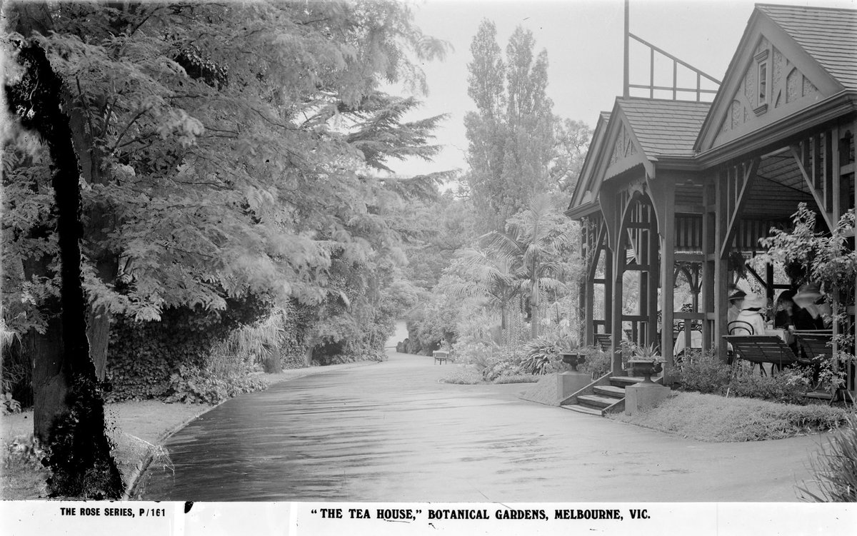 "The Tea House", Botanical Gardens, Melbourne, Vic, Melbourne City (1920–54)