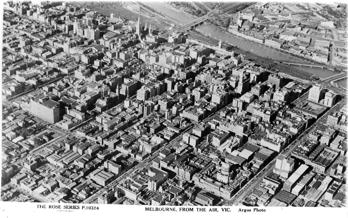 MELBOURNE FROM THE AIR, VIC (1920–54)