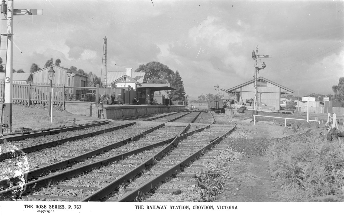 The Railway Station, Croydon, Victoria (1920–24)