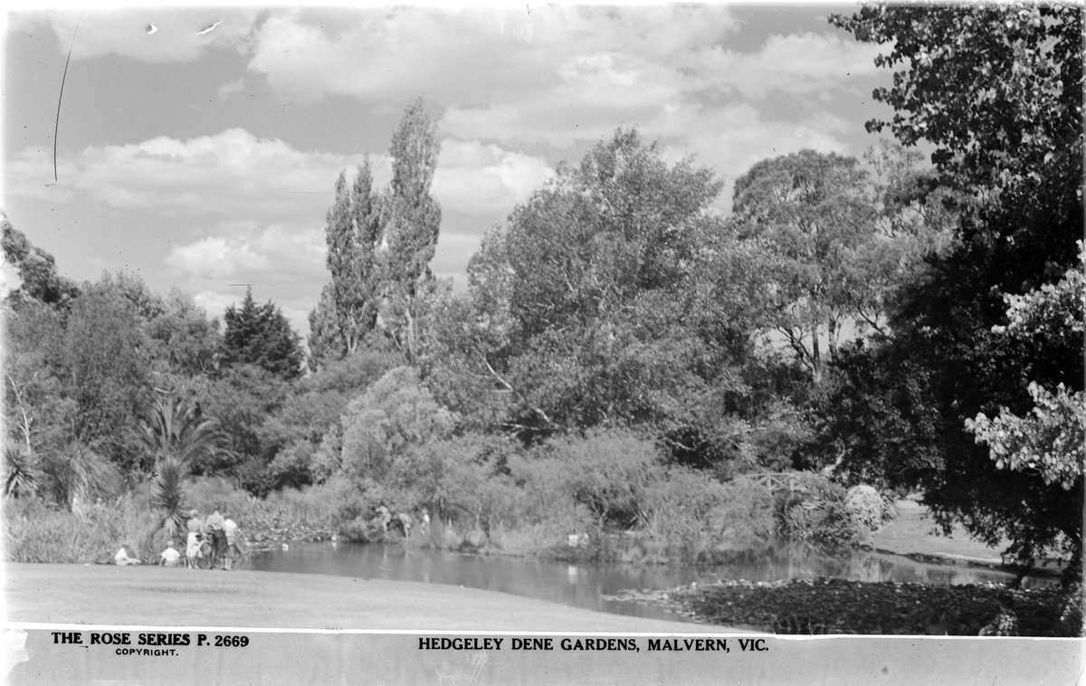 Hedgeley Dene Gardens, Malvern, Vic (1920–54)