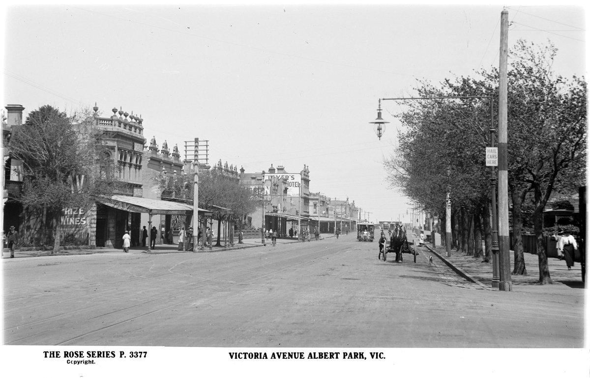 Victoria Avenue, Albert Park, Vic (1920–54)